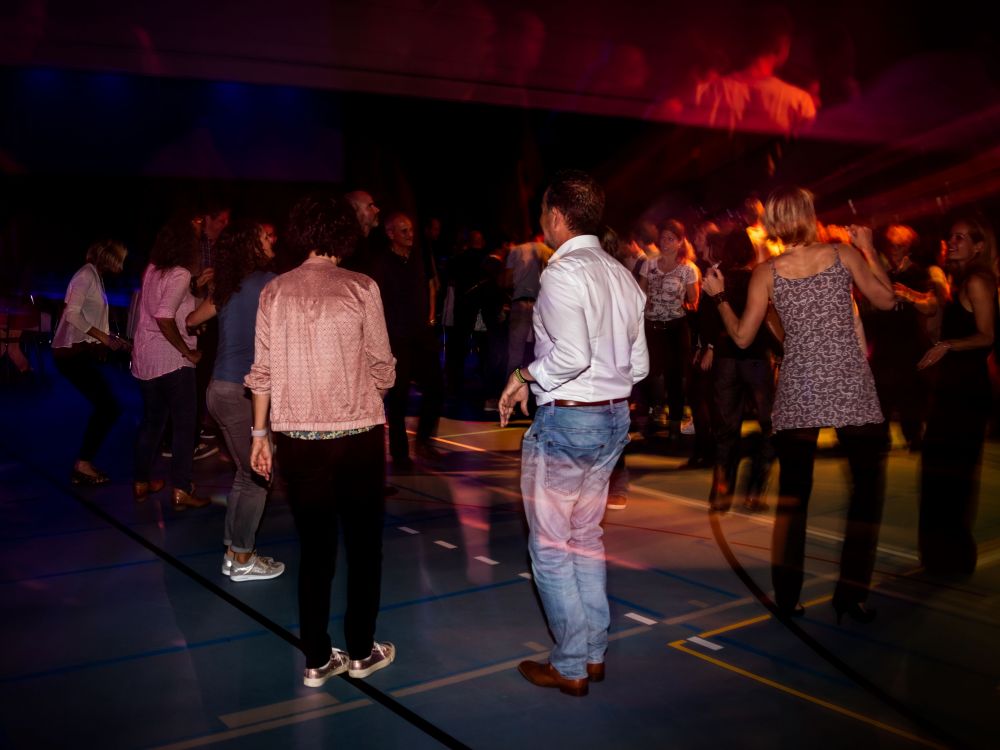  ... oder beim Tanzen danach